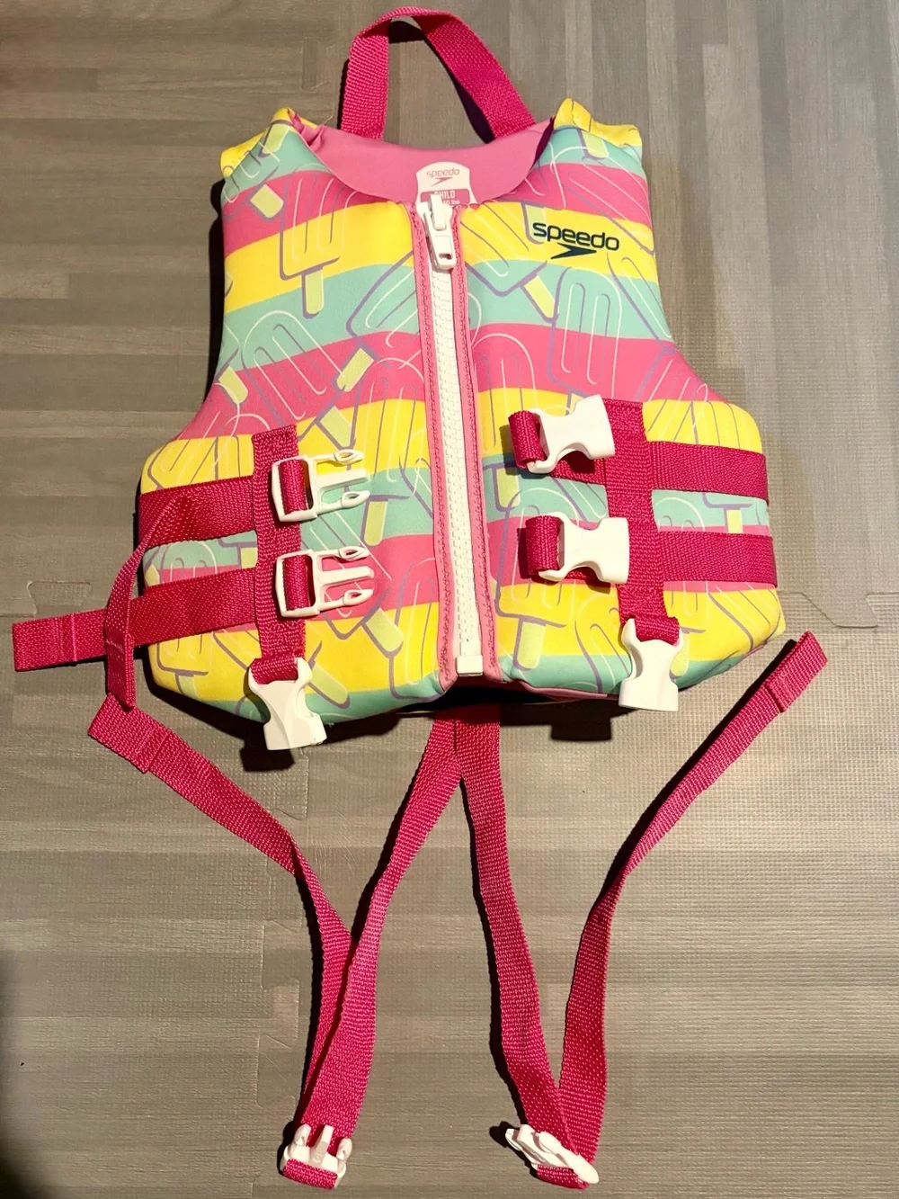 Speedo Kids Swim PFD life jacket Vest